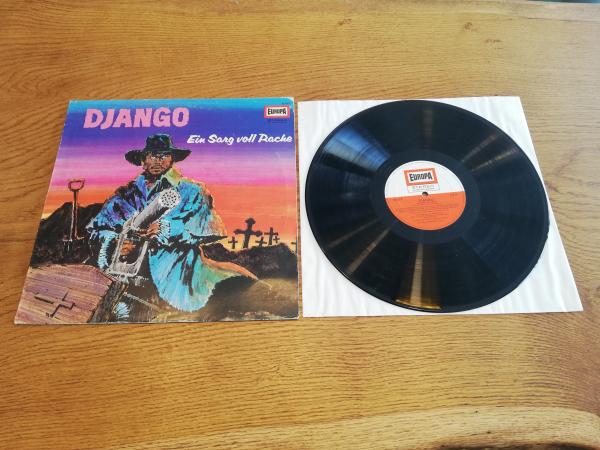 Django Ein Sarg voll Rache 1970 Europa E417 Deutsche Pressung VG/VG